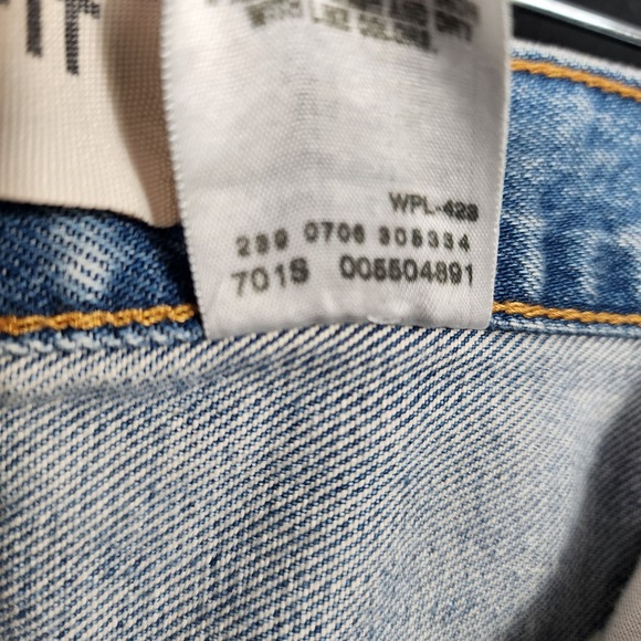 Vtg Levi Strauss 550 Relaxed Fit Jeans Mens 34x31 Light Wash Denim Straight Leg - Picture 6 of 8